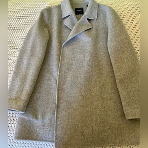 Theory wool cashmere coat